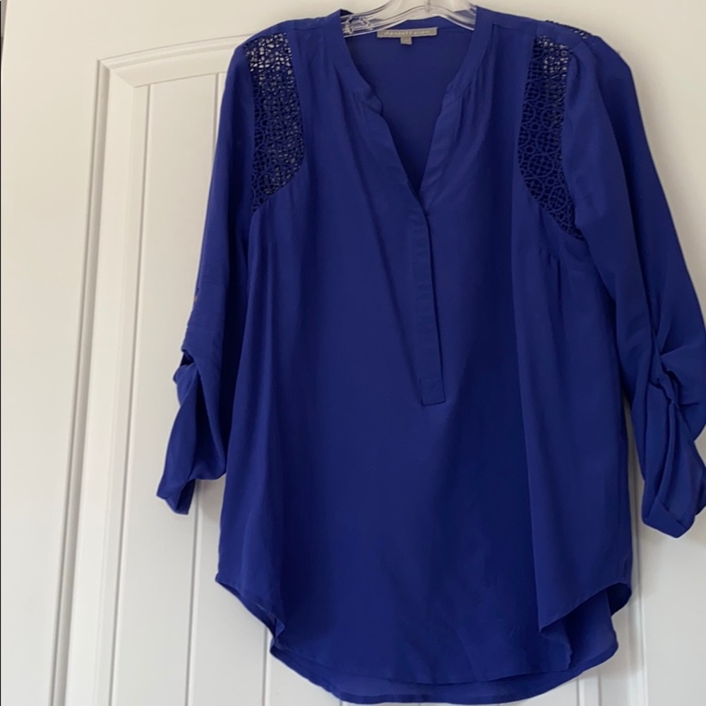 Daniel Rain cobalt blue top